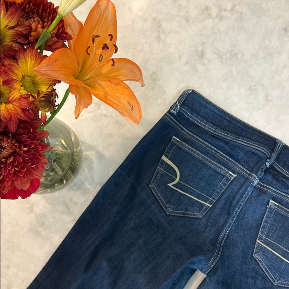 American Eagle Outfitters Women's Boot Cut Jeans - Indigo - Picture 8 of 12